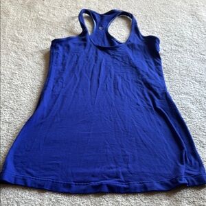 Lululemon Cool Racerback Sapphire Blue size 6